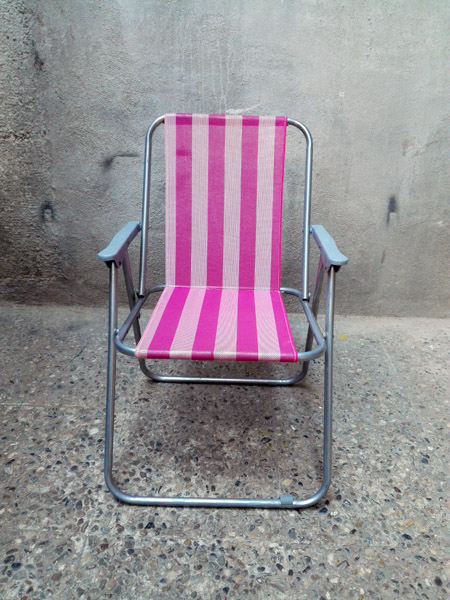 silla playa picnic plegable aluminio madera loneta 1u